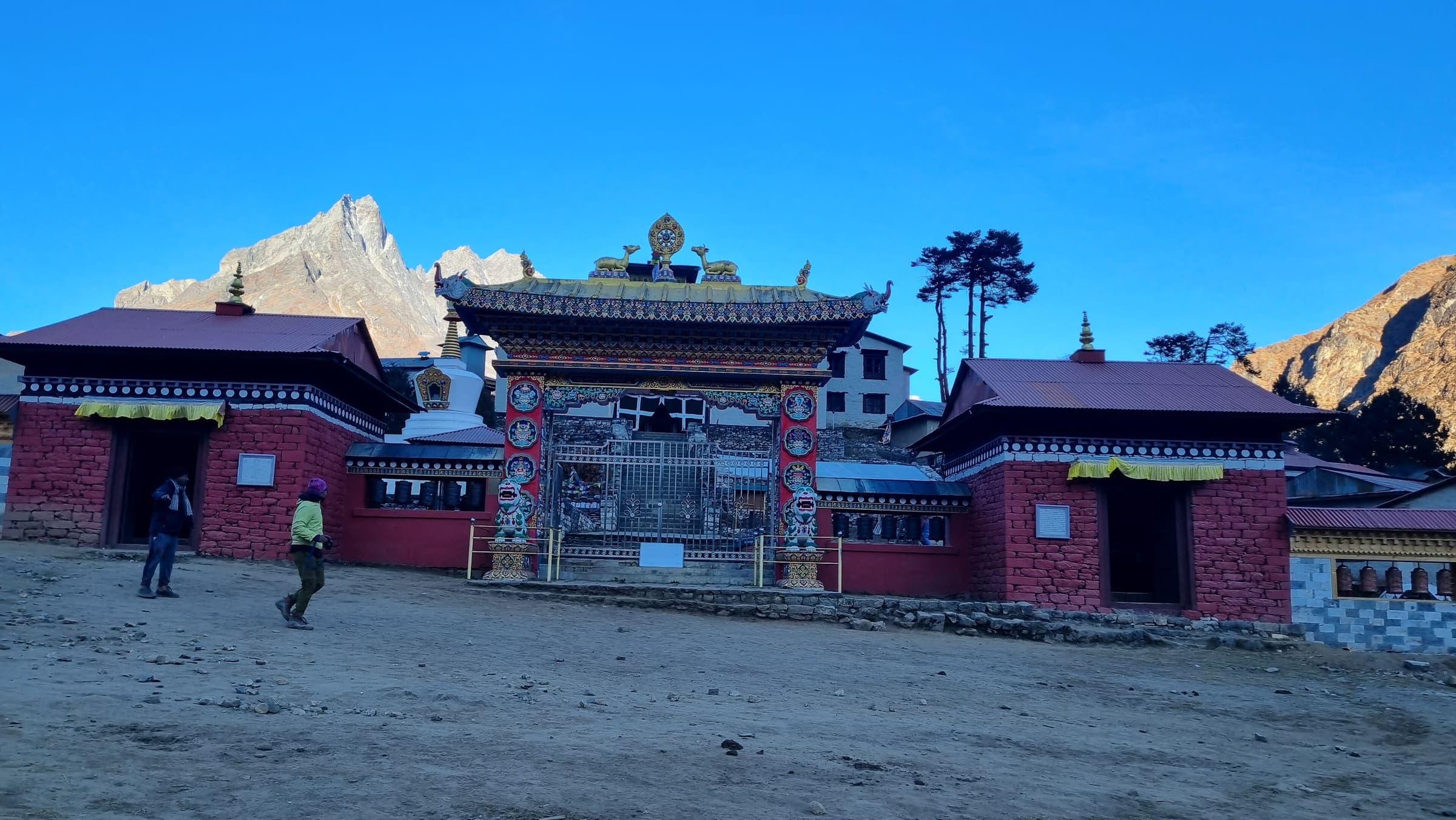 Tengboche on the Everest Base Camp trek, Nepal