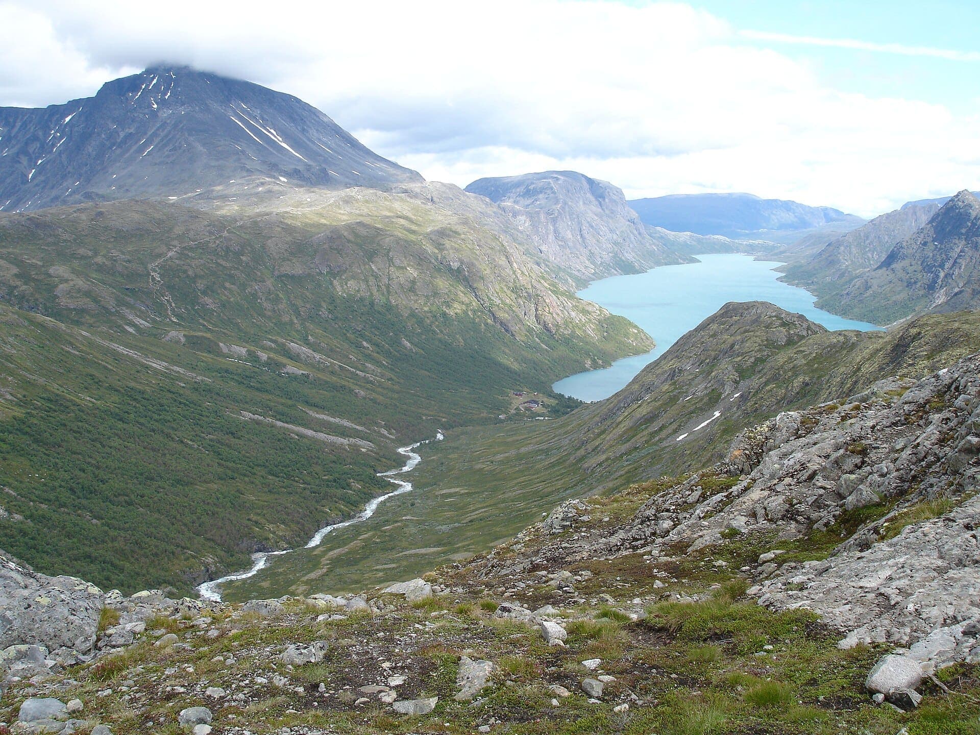 Jotunheimen high country toward Besseggen, Norway