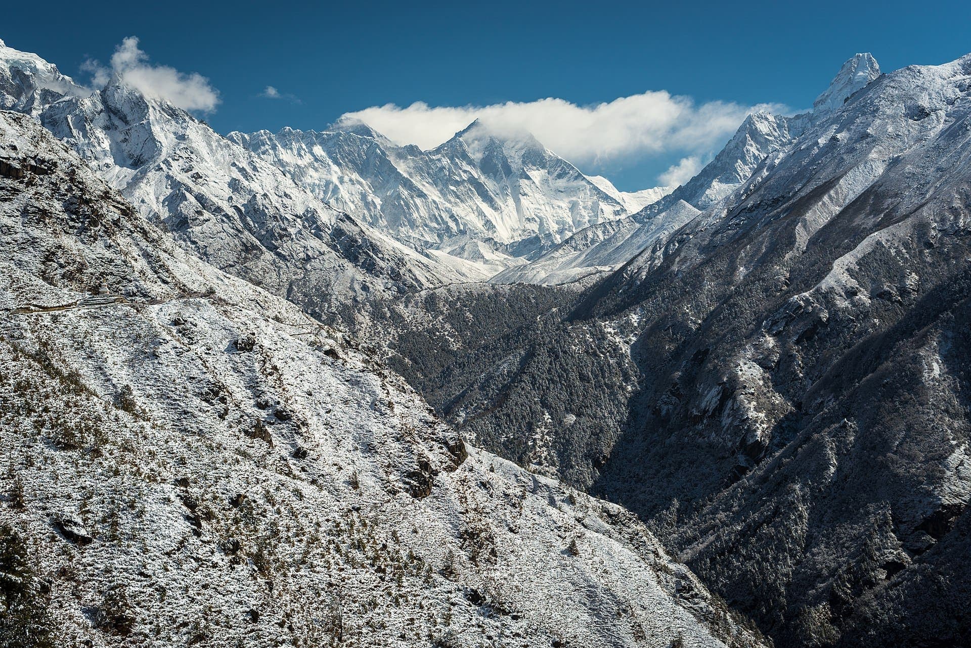 Ama Dablam in the Khumbu Himal, Nepal
