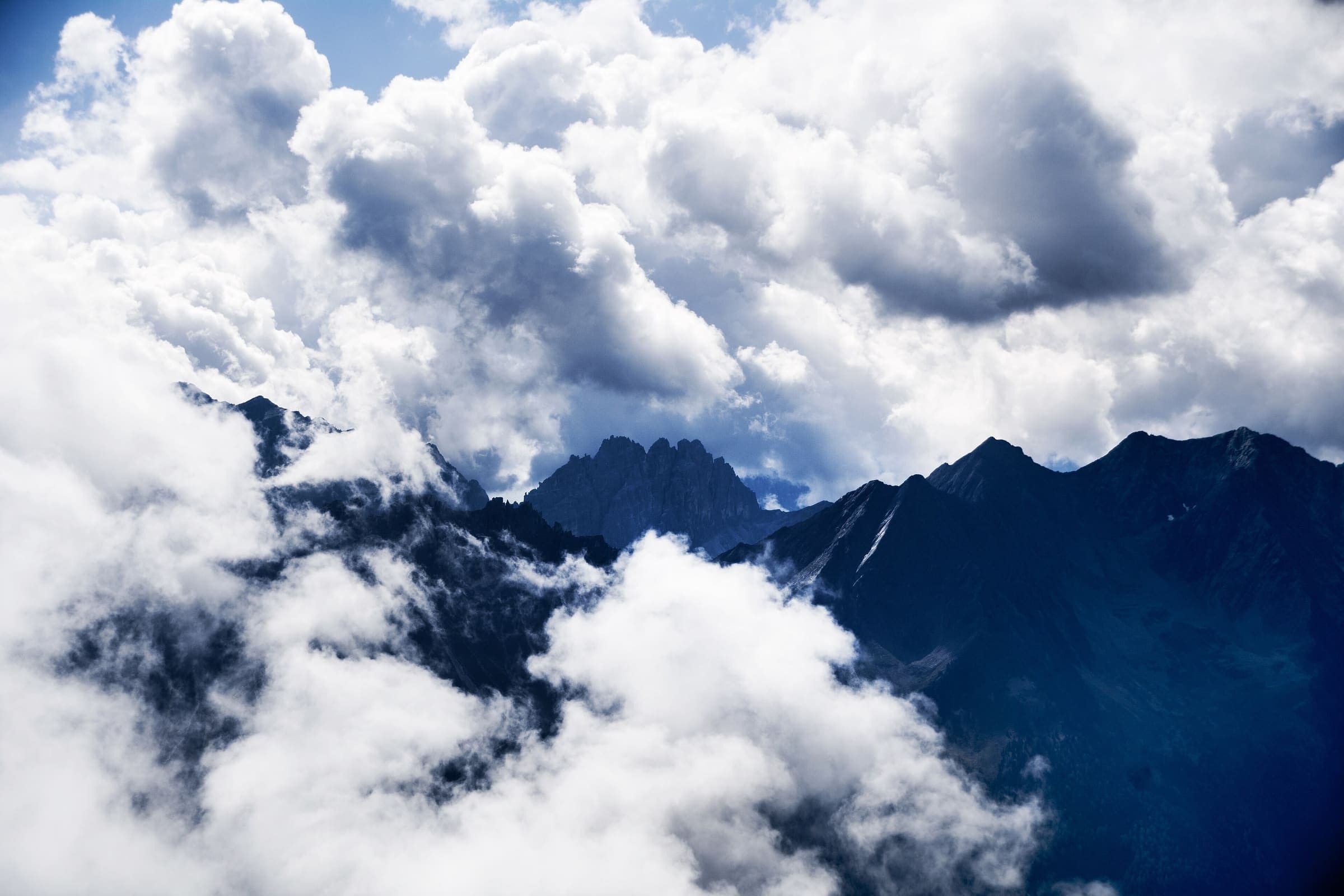 The Stubai Alps near Neustift, Austria