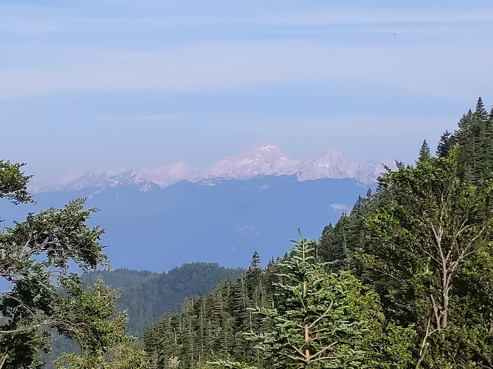 Triglav from the Preval mountain pasture, Julian Alps, Slovenia